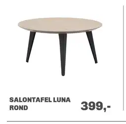Trendhopper Salontafel luna rond aanbieding