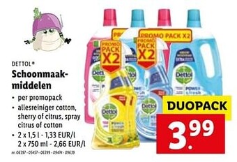 Schoonmaakmiddelen