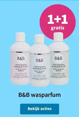 Plein.nl B&B wasparfum aanbieding