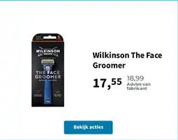 Plein.nl Wilkinson The Face aanbieding