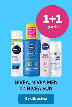 Plein.nl Nivea, nivea men en nivea sun aanbieding