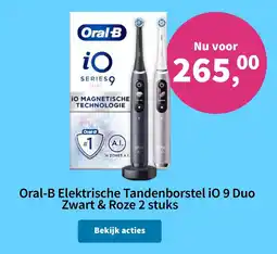 Plein.nl Oral-B Elektrische Tandenborstel iO 9 Duo aanbieding
