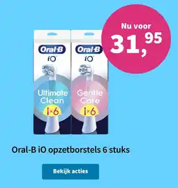 Plein.nl Oral-B iO opzetborstels aanbieding
