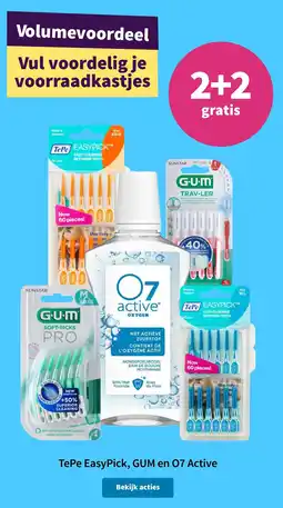 Plein.nl TePe EasyPick, GUM en O7 Active aanbieding