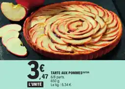 E.Leclerc Tarte AUX Pommes aanbieding