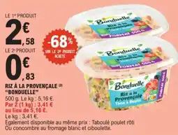 E.Leclerc Riz à La Provençale Bonduelle aanbieding