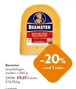 OKay Beemster jong belegen sneden ± 300 g aanbieding