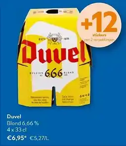 OKay Duvel Blond 6,66% 4 x 33 cl aanbieding