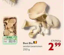OKay Boni Bio oesterzwammen 250 g aanbieding