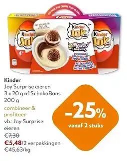 OKay Kinder Joy Surprise eieren 3x 20 g aanbieding
