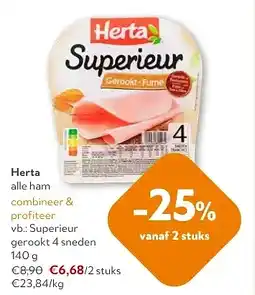 OKay Herta alle ham aanbieding