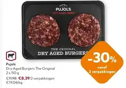 OKay Pujols Dry Aged Burgers The Original 2 x 110 g aanbieding