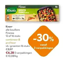 OKay Knorr alle bouillons Finesse aanbieding