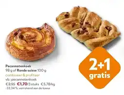 OKay Pecannotenkoek 98 g aanbieding