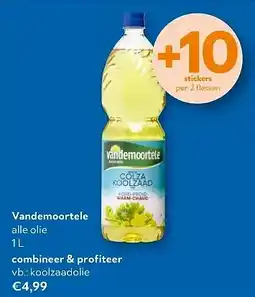 OKay Vandemoortele alle olie 1L aanbieding