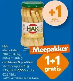 OKay Hak allebokalen 280 g aanbieding
