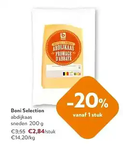 OKay Boni Selection abdijkaas sneden 200 g aanbieding