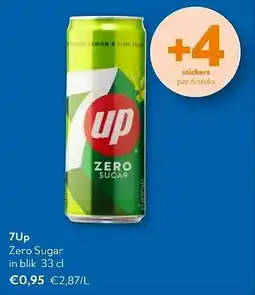 OKay 7Up Zero Sugar in blik 33 l aanbieding