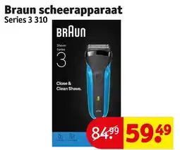 Kruidvat Braun scheerapparaat aanbieding