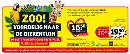 Kruidvat ZOO Planckendael aanbieding