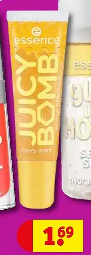 Kruidvat Essence Juicy Bomb Shiny Lipgloss aanbieding