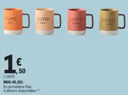 E.Leclerc Mug aanbieding
