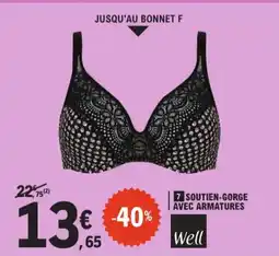 E.Leclerc Well Soutien Gorge Avec Armatures aanbieding