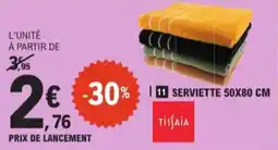 E.Leclerc Serviette aanbieding