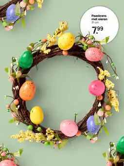 Xenos Paaskrans met eieren aanbieding