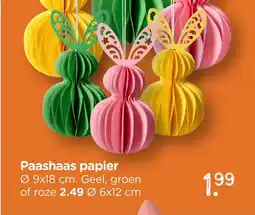 Xenos Paashaas papier aanbieding