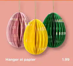 Xenos Hanger ei papier aanbieding