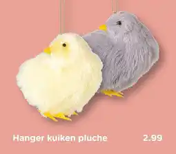Xenos Hanger kuiken pluche aanbieding
