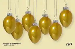 Xenos Hanger ei parelmoer aanbieding