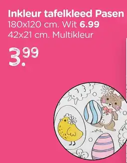 Xenos Inkleur tafelkleed Pasen aanbieding