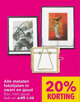 Xenos Alle metalen Fotolijsten aanbieding