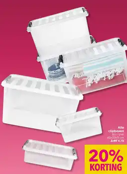 Xenos Alle Clipboxen aanbieding