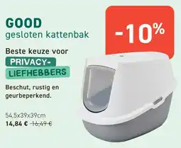Tom&Co Good gesloten kattenbak aanbieding