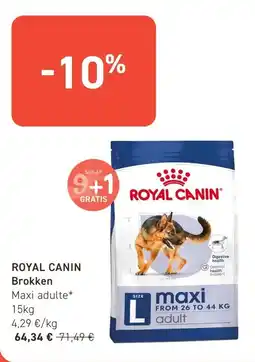Tom&Co Royal canin brokken aanbieding