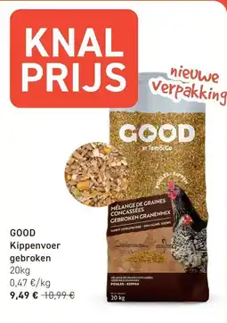 Tom&Co Good kippenvoer gebroken aanbieding