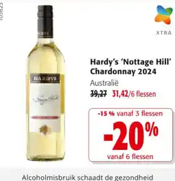 Colruyt Hardy's 'Nottage Hill' Chardonnay 2024 aanbieding