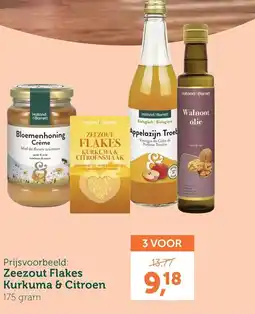 Holland & Barrett Zeezout Flakes Kurkuma & Citroen aanbieding