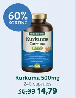 Holland & Barrett Kurkuma aanbieding