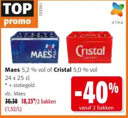 Colruyt Maes cristal aanbieding