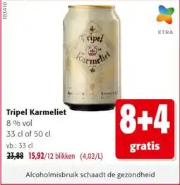 Colruyt Tripel Karmeliet aanbieding
