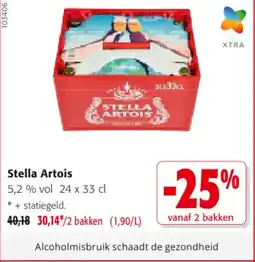 Colruyt Stella Artois aanbieding