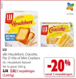 Colruyt LU Heudebert Naturel aanbieding