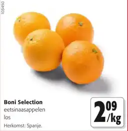 Colruyt Boni selection eetsinaasappelen aanbieding