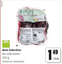 Colruyt Boni selection bio rode bieten aanbieding