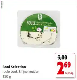 Colruyt Boni selection roulé look & fijne kruiden aanbieding