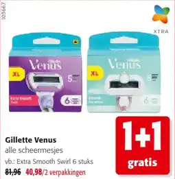Colruyt Gillette venus extra smooth swirl aanbieding